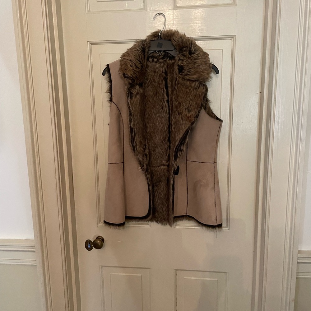 Faux Fur Reversible Vest